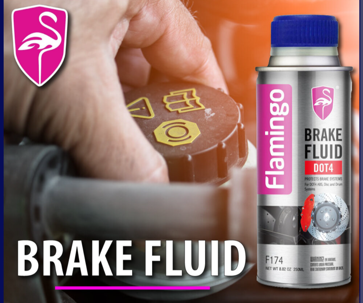 FLAMINGO DOT 4 BRAKE FLUID 250ML