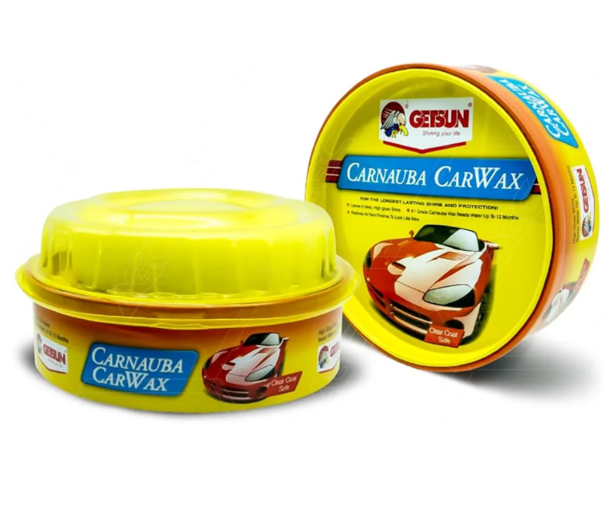 Getsun Carnauba Car Wax 230g. Yellow colour,Car Polishing Wax
