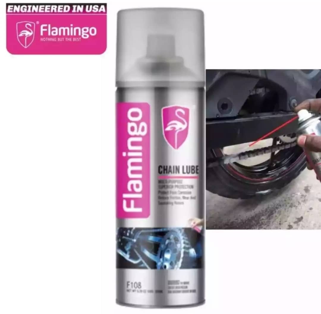 Flamingo chain lube 220ml for motorcycle