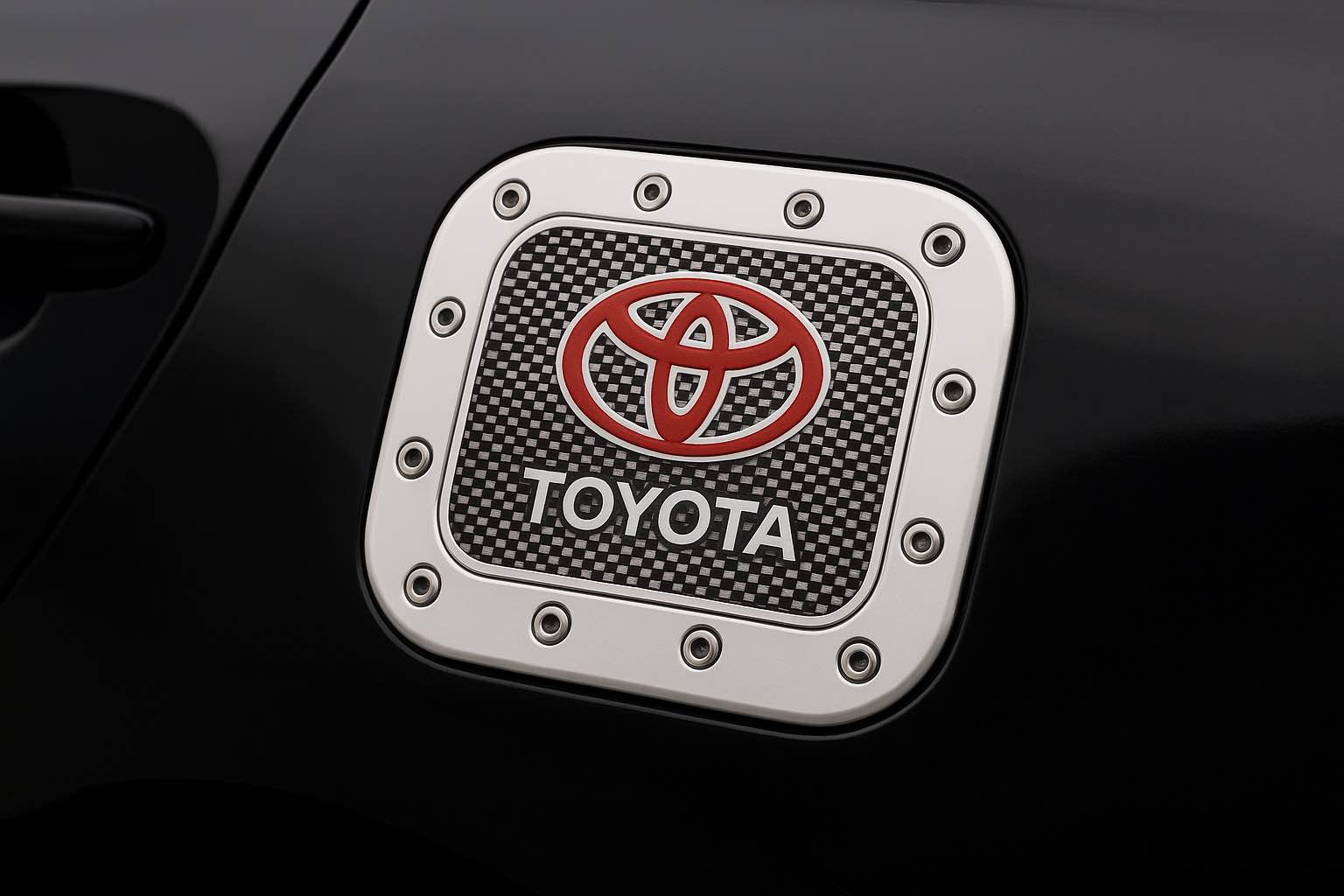 Car Stickers Fuel Tank Cap Stickers Premium Quality - TOYOTA