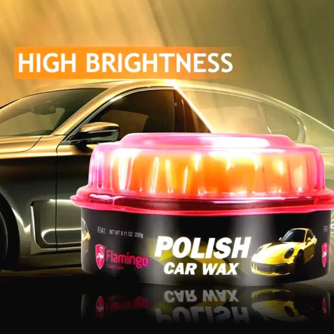 Flamingo Car Polish Wax 230gm
