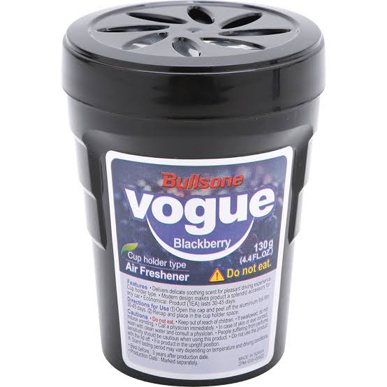 Bullsone Vogue Gel Perfume Air Freshener 1pc Long-Lasting Luxury Fragrance for Cars and Homes