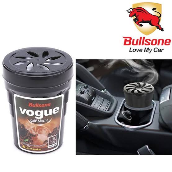 Bullsone 1-Piece Vogue Café Mocha Car Air Freshener