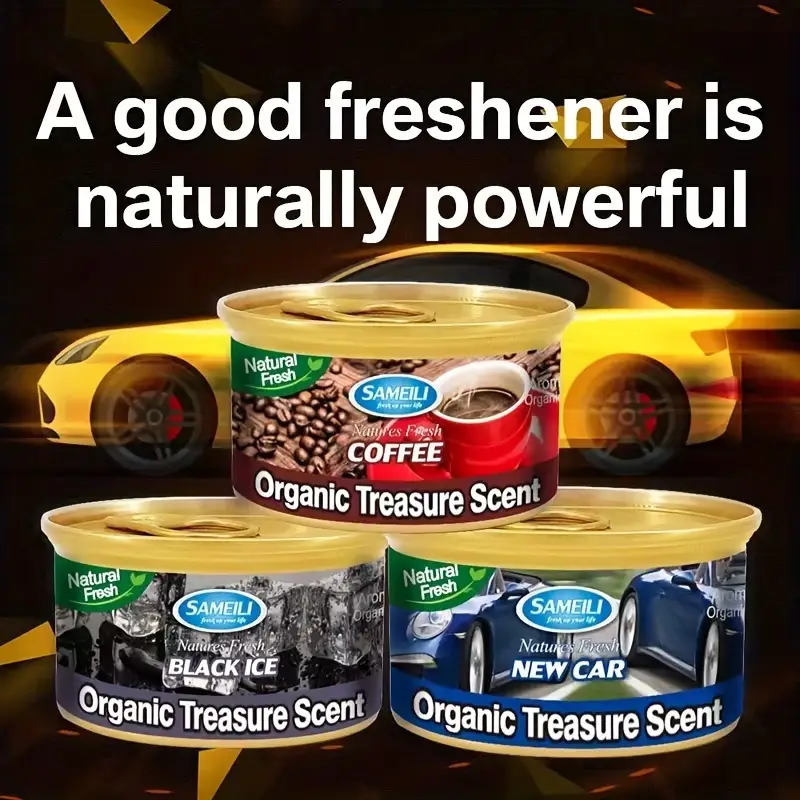 Sameili Organic Treasure Scent Car Air Freshener Strong Car Perfume